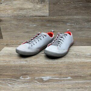 The North Face Base Camp Approach Gray/Safety Red Sneakers Women's Size 7